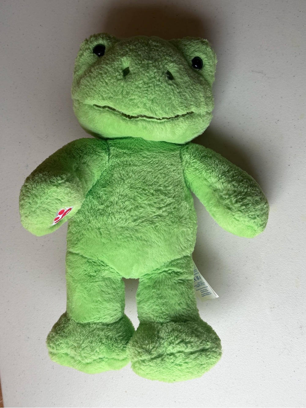 Build A Bear Workshop Spring Green Frog 16" Plush Stuffed Animal